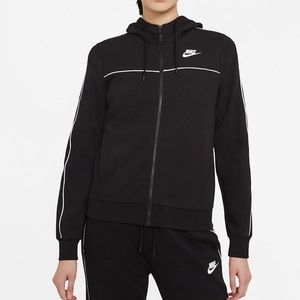 NWT NIKE Womens Millennium Essential Full Zip Hoodie XS Black